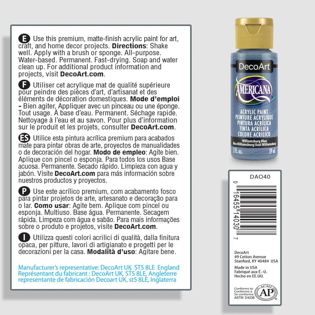 Americana Acrylics Blues - Image 5