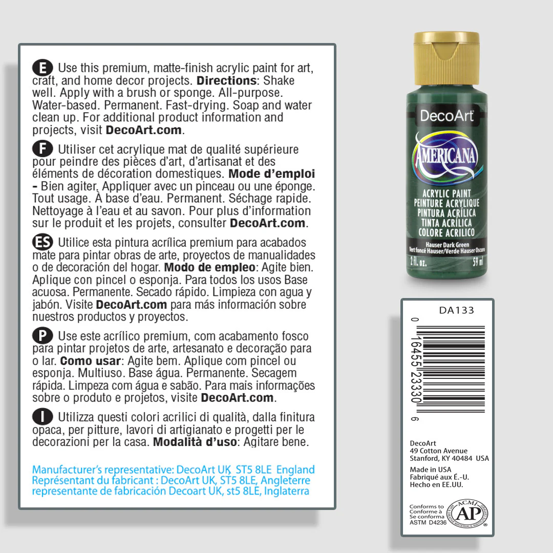 Americana Acrylics Greens - Image 5