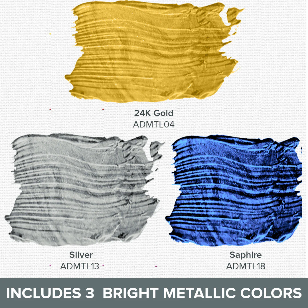 DecoArt Metallics 3 Color Set - Image 5