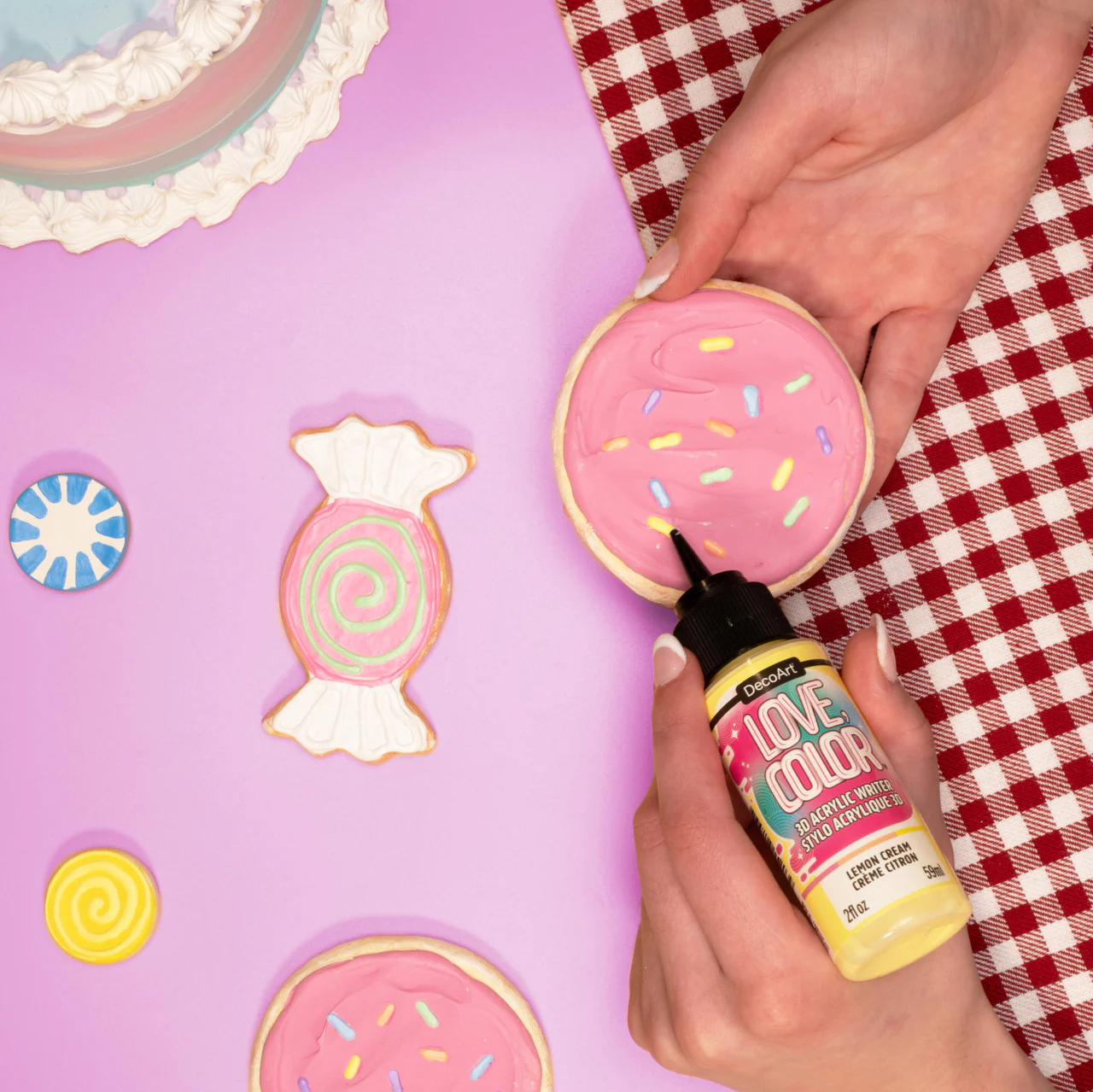 Love, Color 3D Acrylic Writers Complete Set (8ct) - Image 3