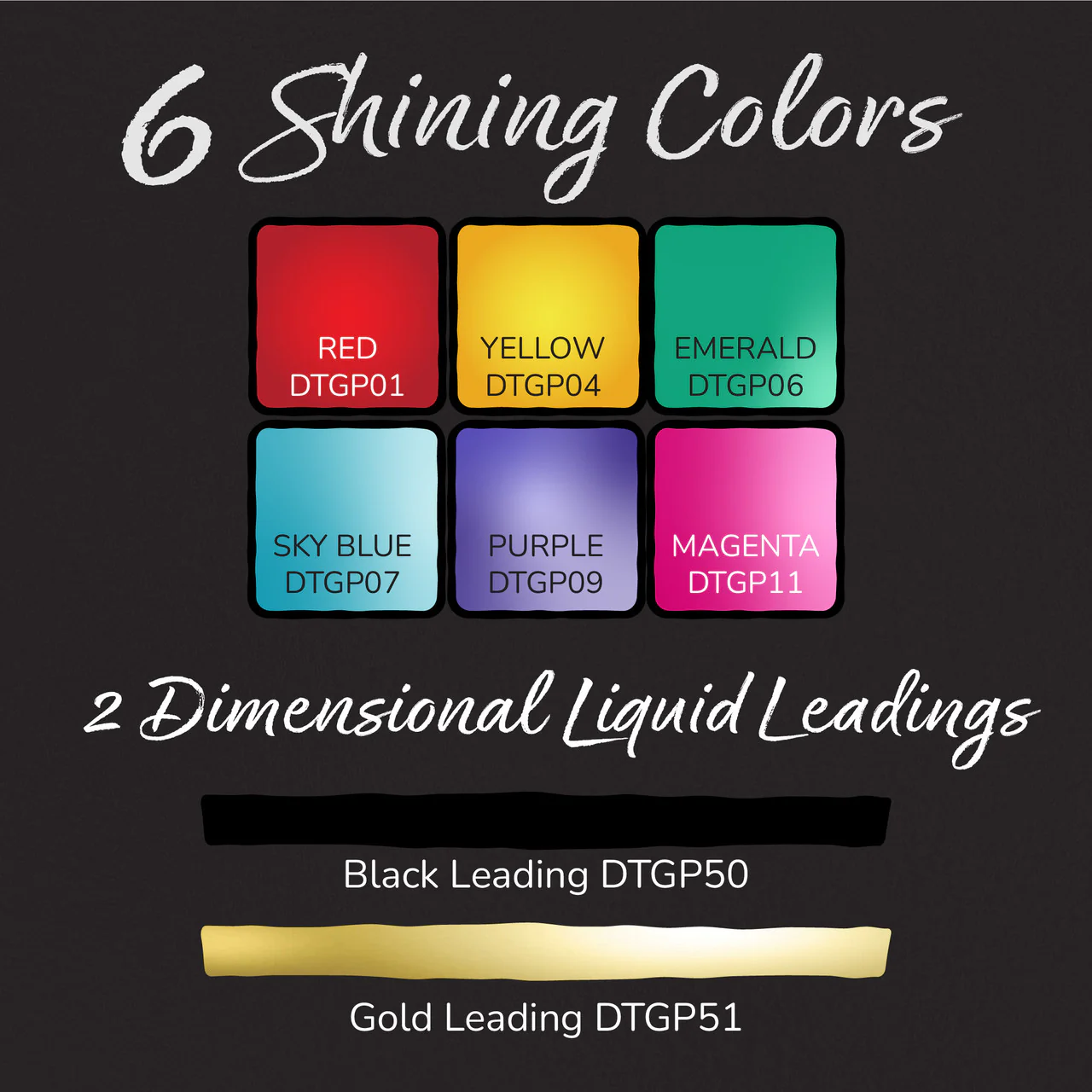 Rainbow Stained Glass Paint Set - Image 3