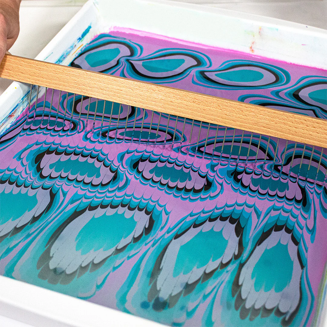 Water Marbling Comb - Image 3